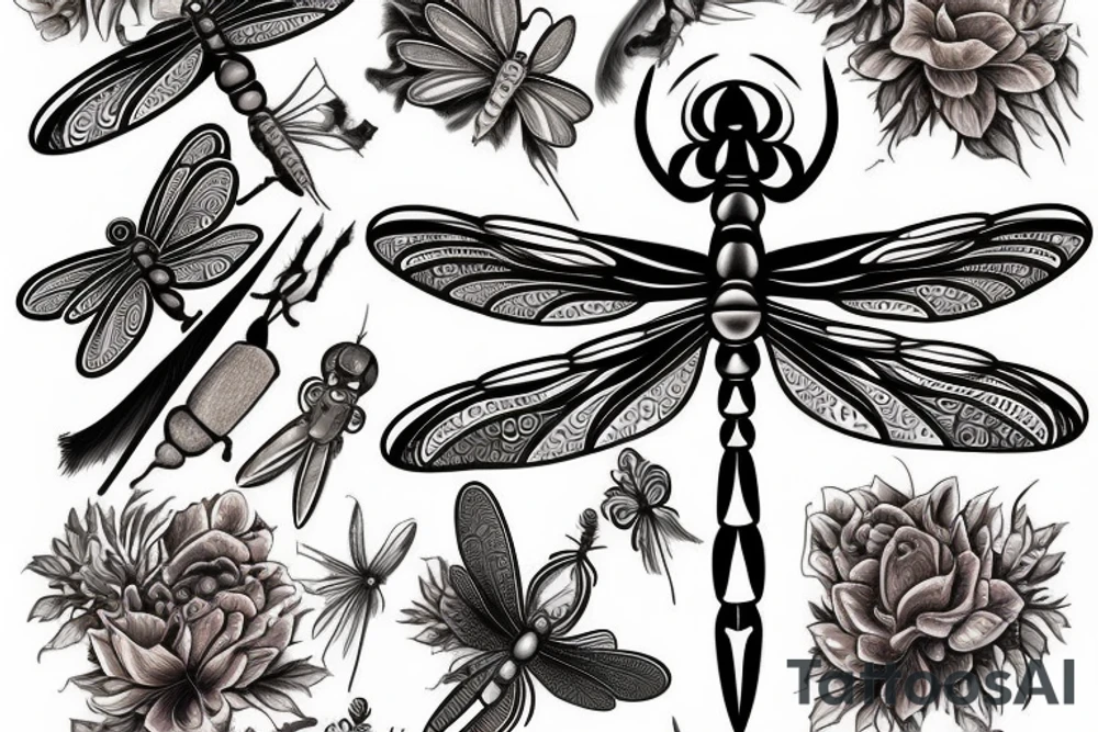 Dragonfly tattoo idea