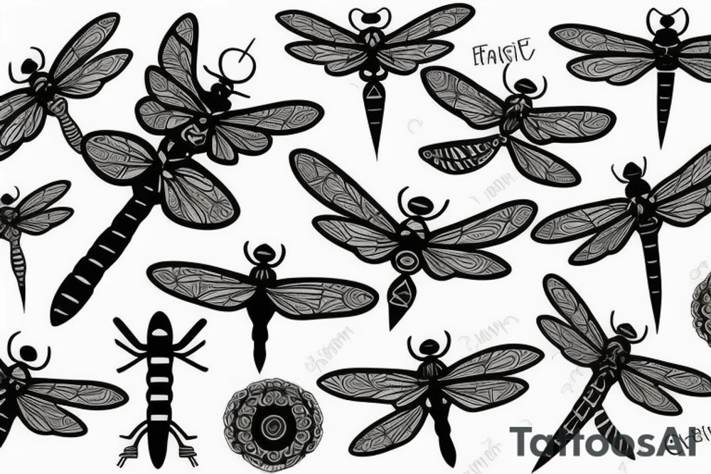Dragonfly tattoo idea