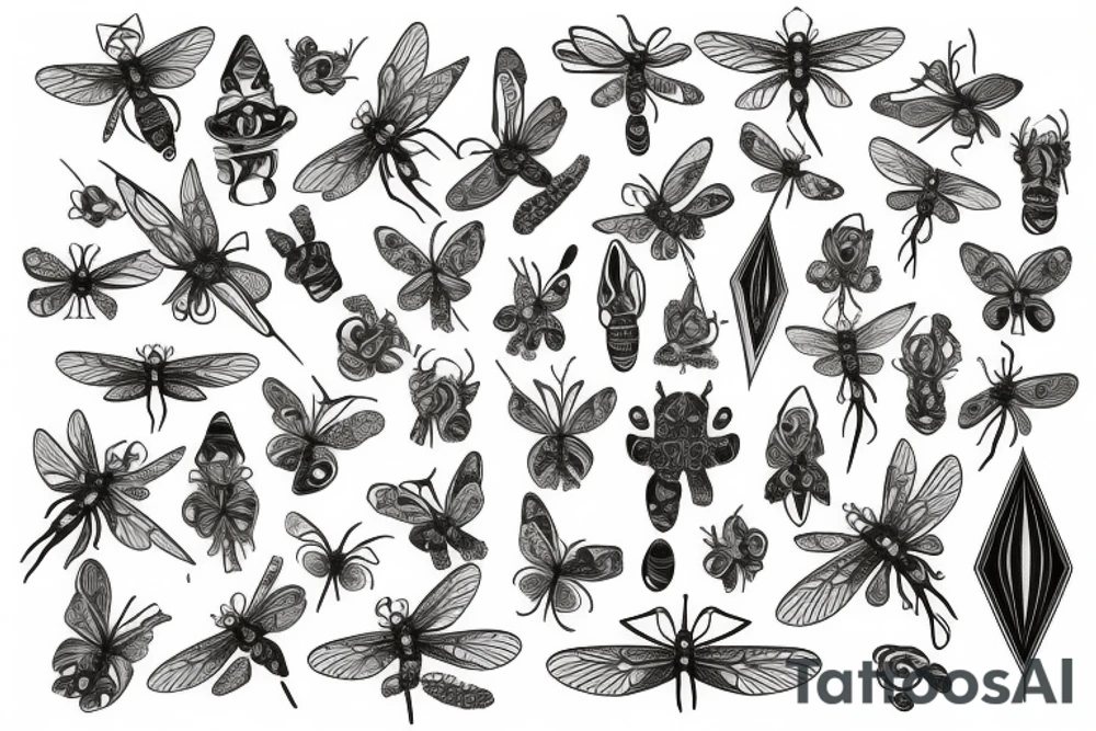Dragonfly tattoo idea