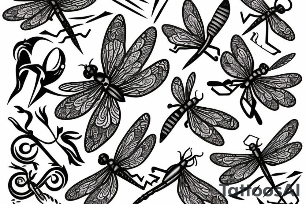 Dragonfly tattoo idea