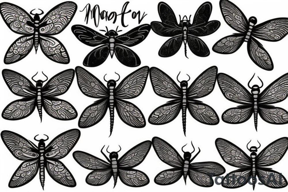 Dragonfly tattoo idea