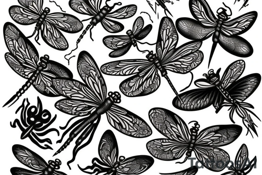 Dragonfly tattoo idea