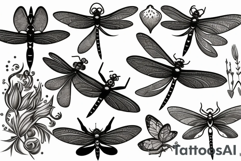 Dragonfly tattoo idea