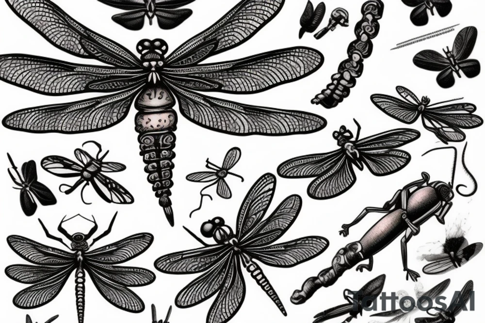 Dragonfly tattoo idea