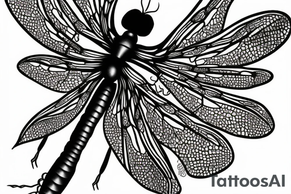 Dragonfly tattoo idea