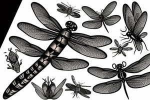 Dragonfly tattoo idea