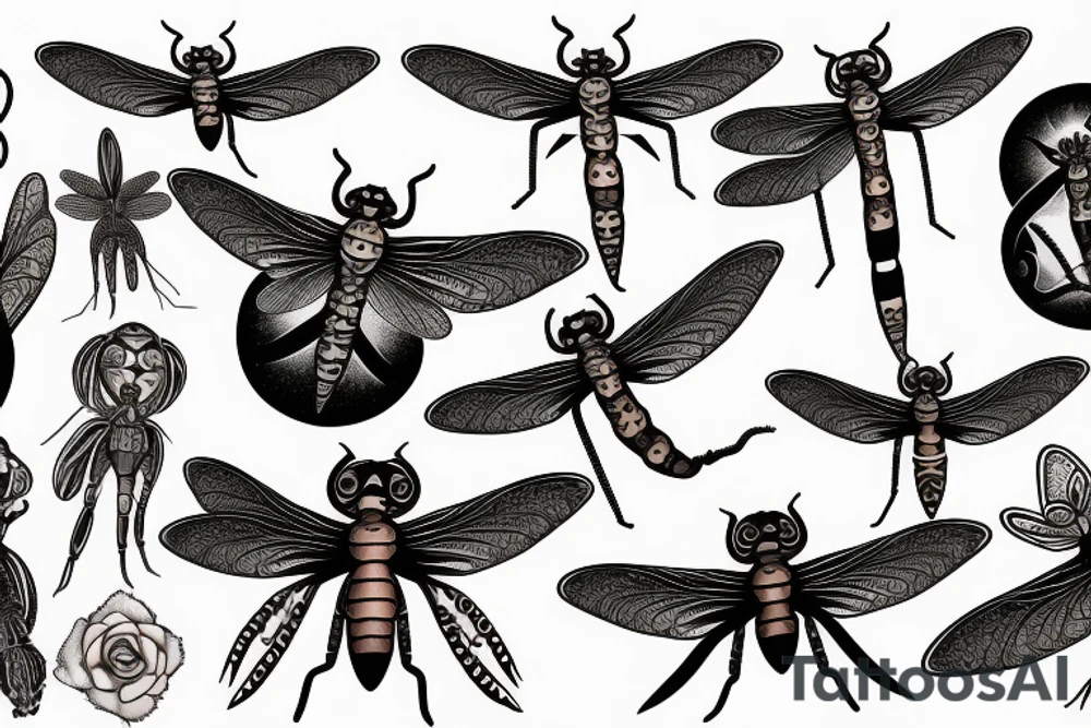 Dragonfly tattoo idea