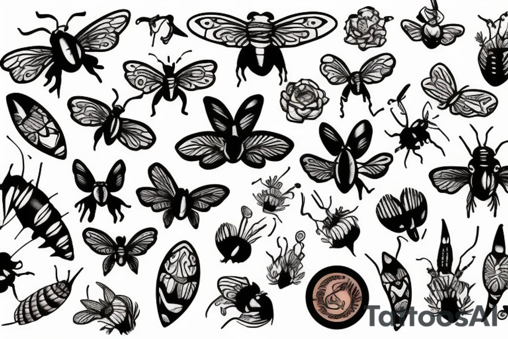 Wildbee tattoo idea