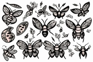 Wildbee tattoo idea