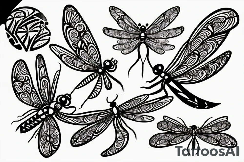 Dragonfly tattoo idea