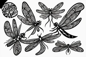 Dragonfly tattoo idea