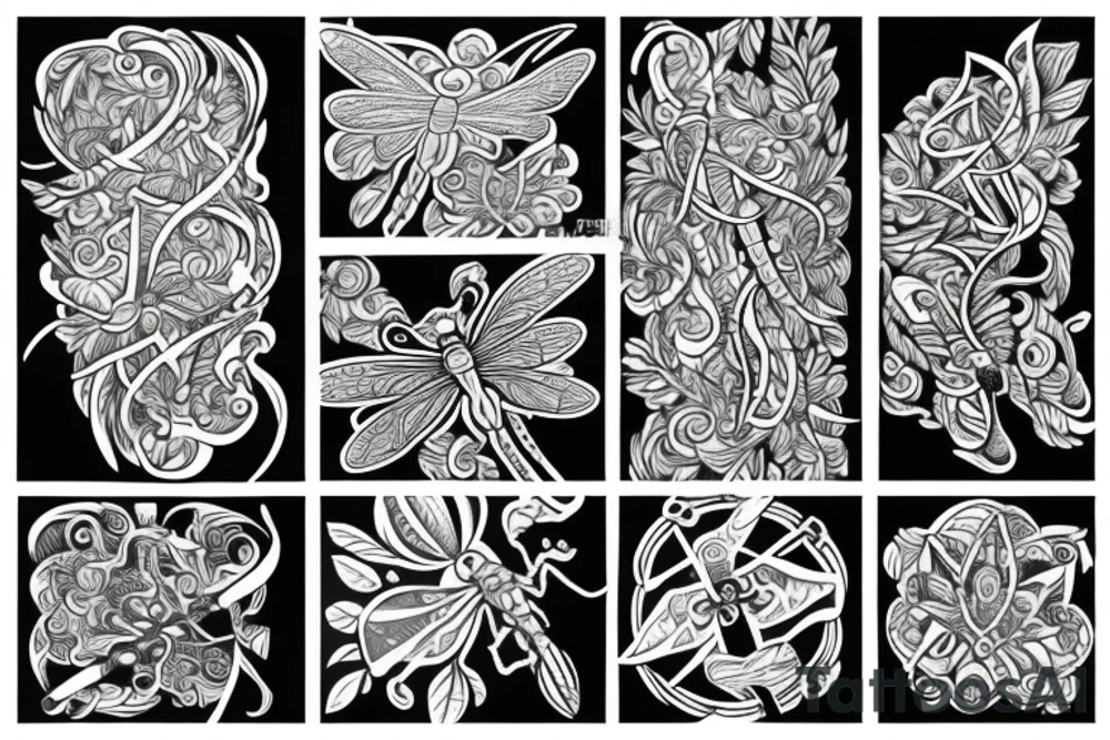 Dragonfly tattoo idea