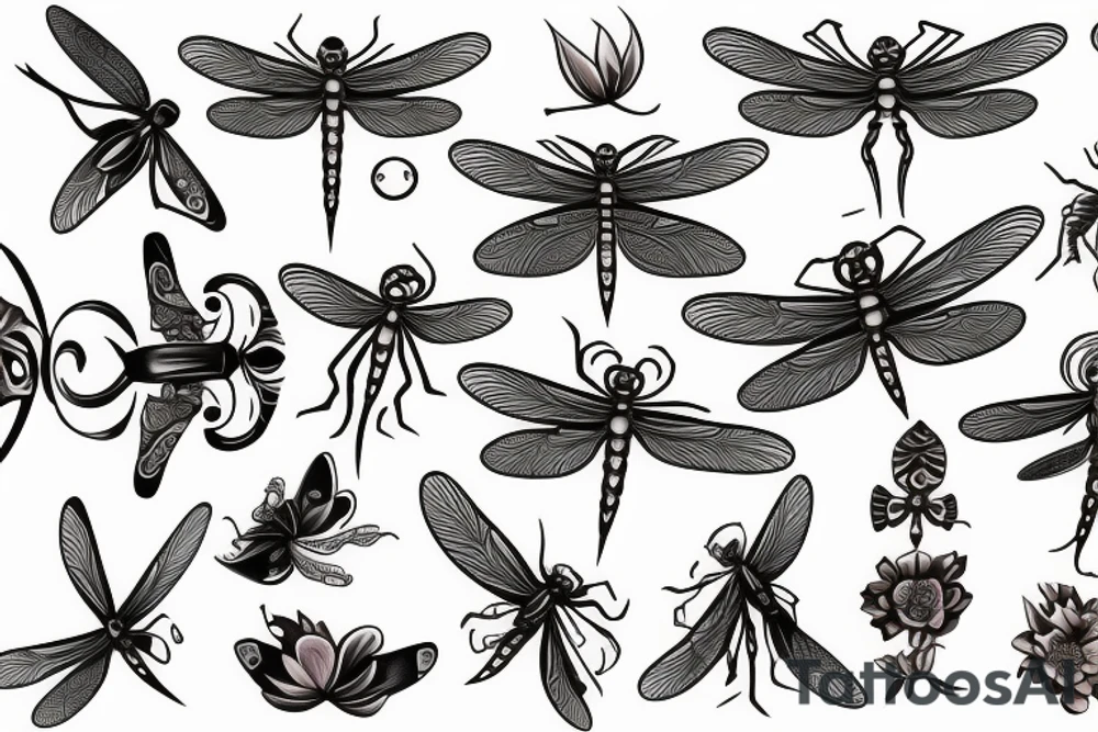 Dragonfly tattoo idea