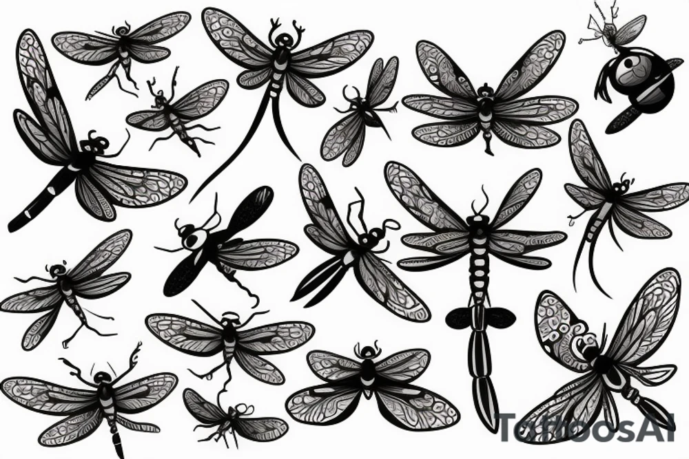 Dragonfly tattoo idea