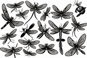 Dragonfly tattoo idea