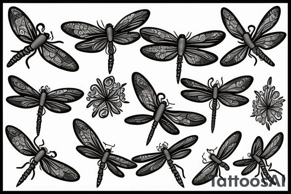 Dragonfly tattoo idea
