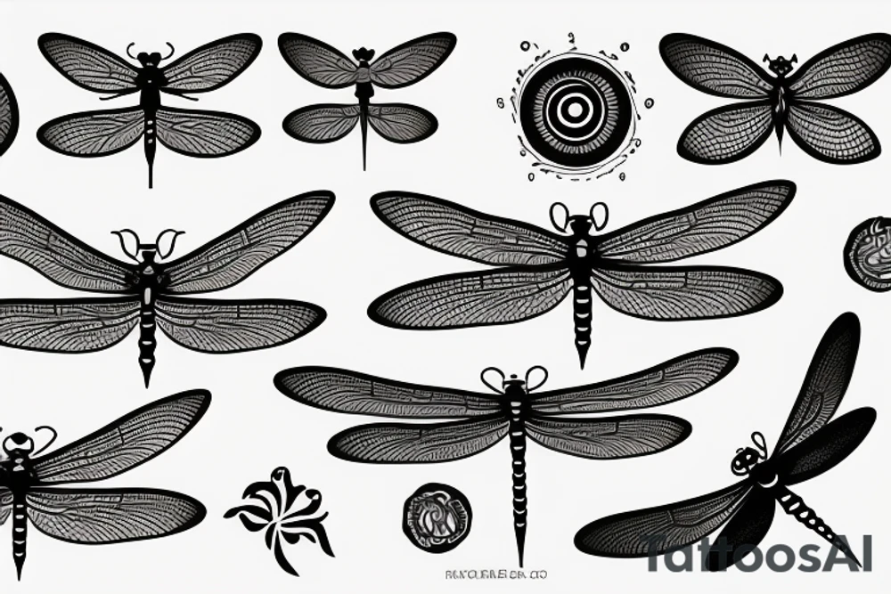 Dragonfly tattoo idea