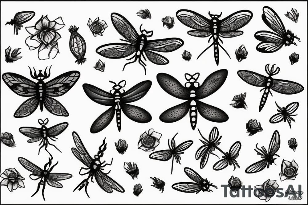 Dragonfly tattoo idea