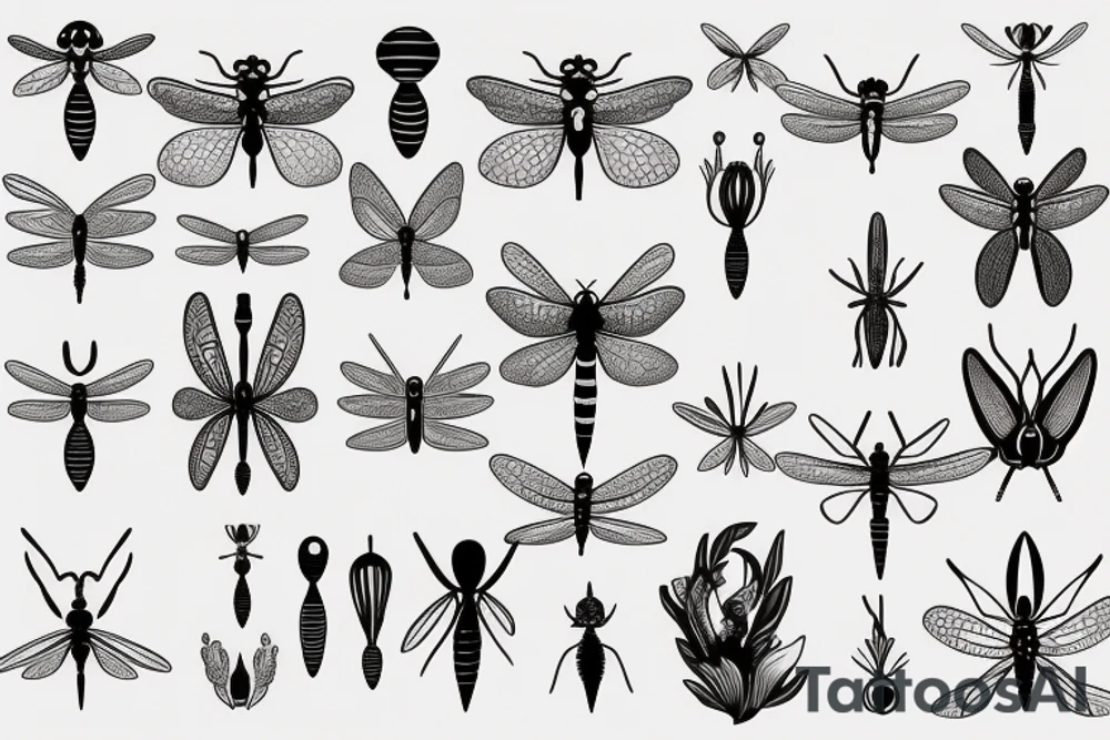 Dragonfly tattoo idea