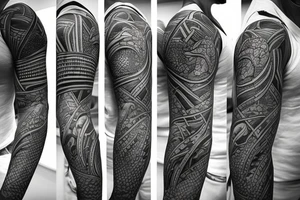 outline of south africa tattoo idea