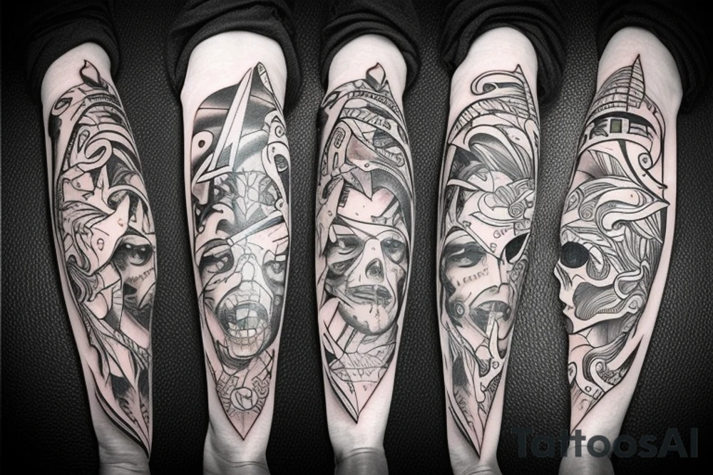 knife tattoo idea