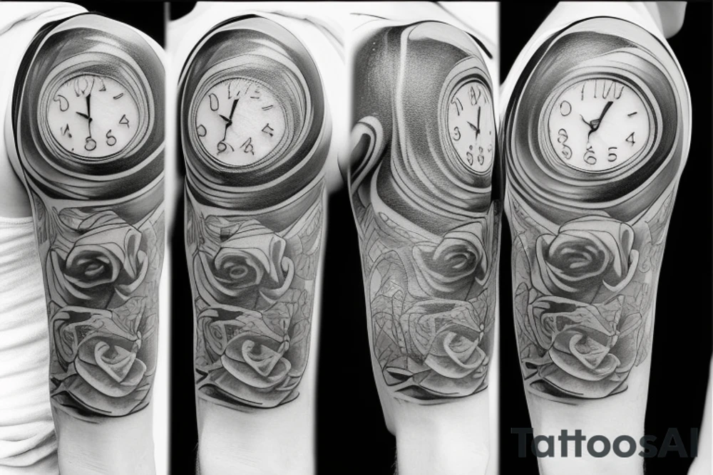 stopwatch tattoo idea