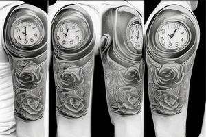 stopwatch tattoo idea