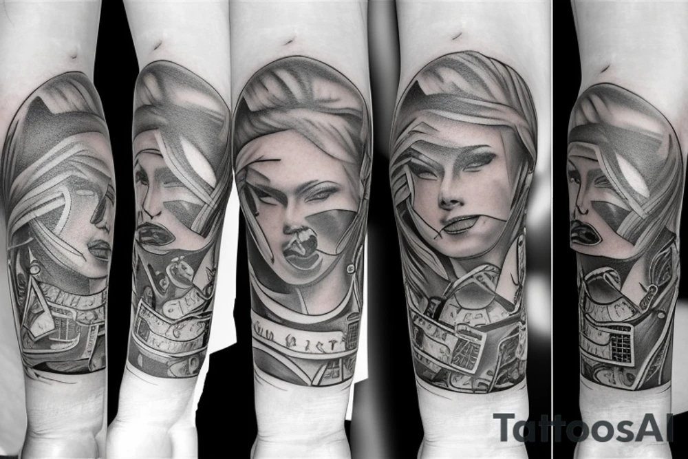 shotclock tattoo idea