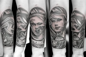 shotclock tattoo idea