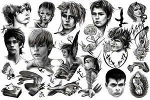 a lost boy movie towards the light tattoo idea