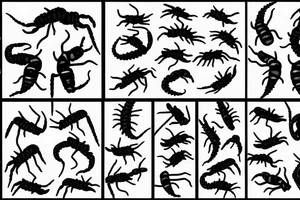two scorpions fighting tattoo idea