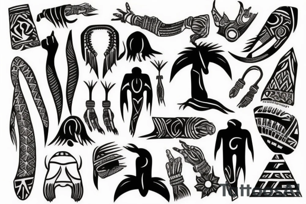 Africa tattoo idea