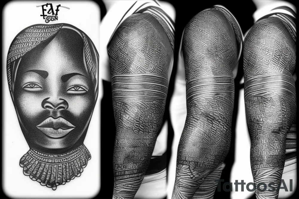Africa tattoo idea