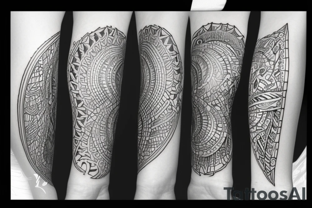 I am Love, abundance, vision and discipline tattoo idea