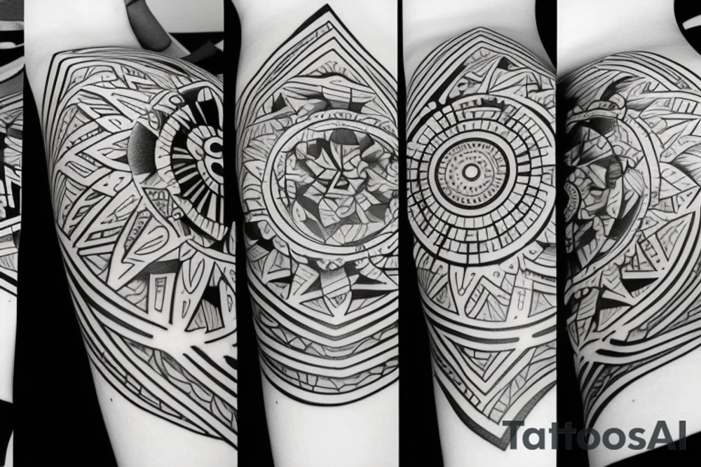 I am Love, abundance, vision and discipline tattoo idea