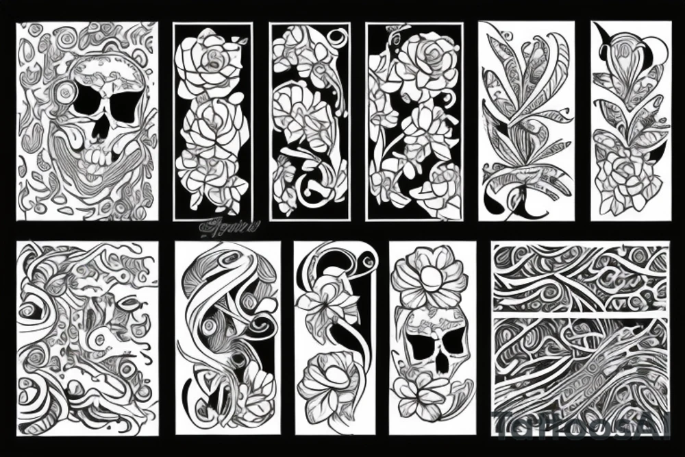 florescent tattoo idea