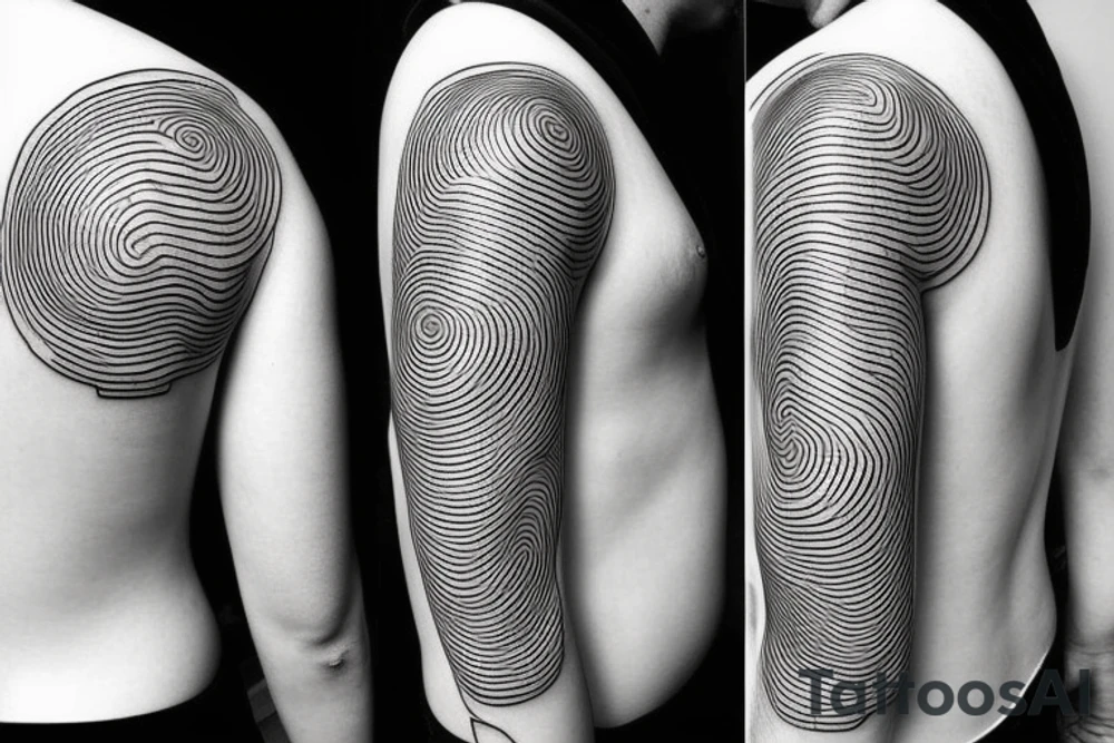 black linework clouds on a all white backround tattoo idea