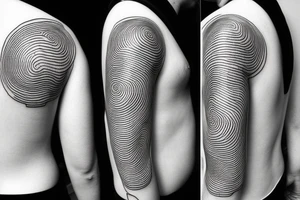 black linework clouds on a all white backround tattoo idea