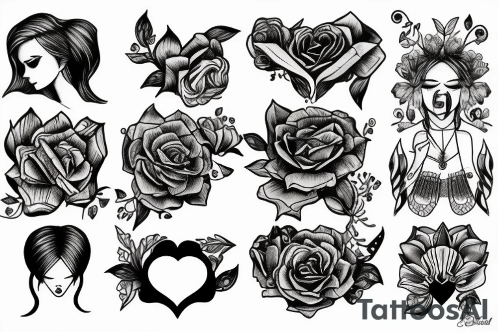 Sadness tattoo idea