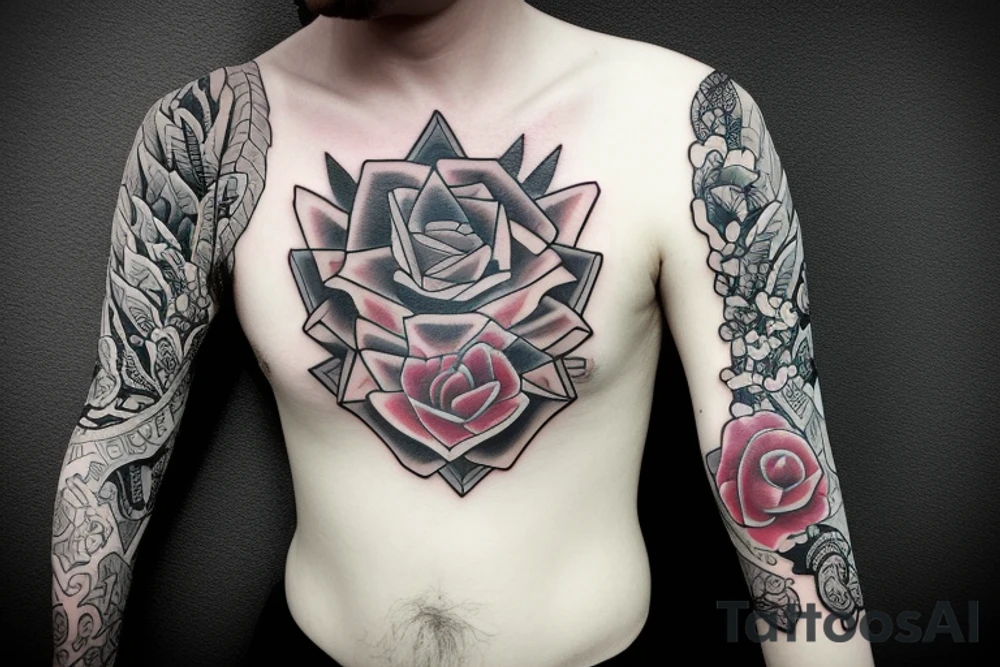 a sad person tattoo idea
