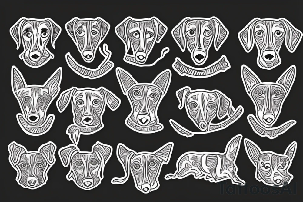 Dachshund tattoo idea