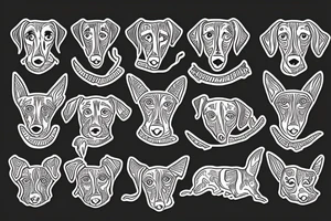 Dachshund tattoo idea