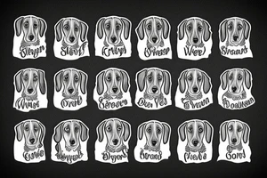 Dachshund tattoo idea