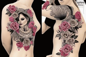 Ukrainian women, no flowers tattoo idea