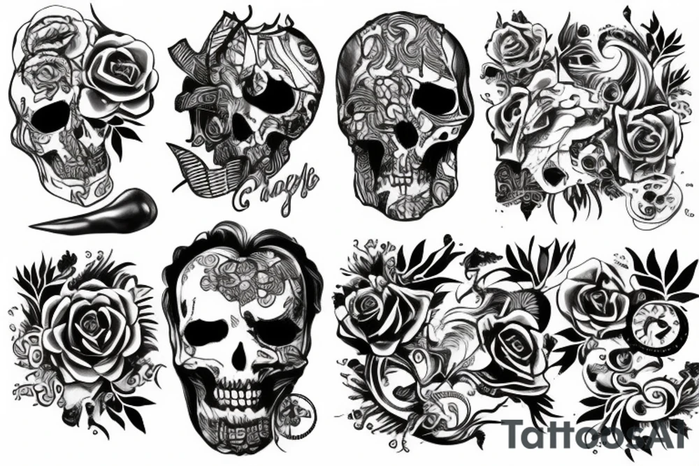 Salvador style art tattoo idea
