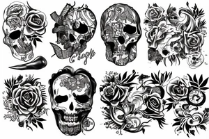 Salvador style art tattoo idea