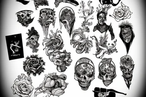 Salvador style art tattoo idea