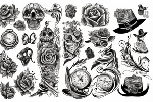 Salvador style art tattoo idea
