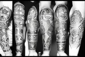 Saint charbell tattoo idea