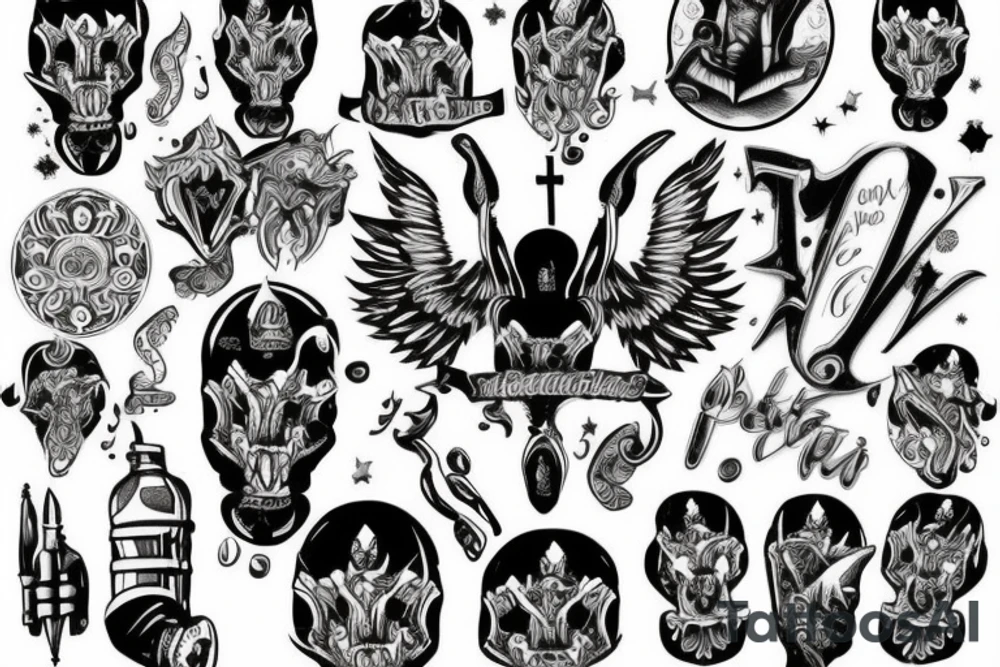 Saint charbell tattoo idea